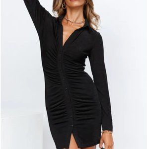 Hello Molly Indy Dress Black